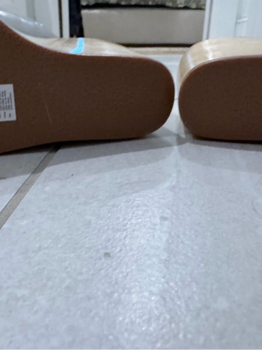 Rachel Comey Gray Leather Open-Toe Wedge Mules